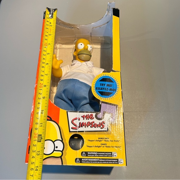 The Simpsons Homer Rappers Delight Y2K Rare Collectible Pop Culture Vintage - Picture 10 of 13
